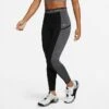 Women's Nike Pro Dri-FIT Training Tights Black/Iron Grey/White - DX0063 010 -Nike Store DX0063 010 M1