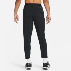 Men's Nike Trail Dawn Range Dri-FIT Running Pants Black/Black/White - DX0855 010 -Nike Store DX0855 010 M3