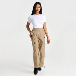 Women's Nike Essential Crop T-Shirt White - FB2873 100 -Nike Store FB2873 100 M2