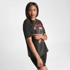 Nike Women's Jordan (Her)itage Shot T-Shirt Black - FB5137 010 -Nike Store FB5137 010 M3