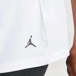 Nike Women's Jordan MJ Girlfriend Graphic T-Shirt White - FB5195 100 -Nike Store FB5195 100 M6