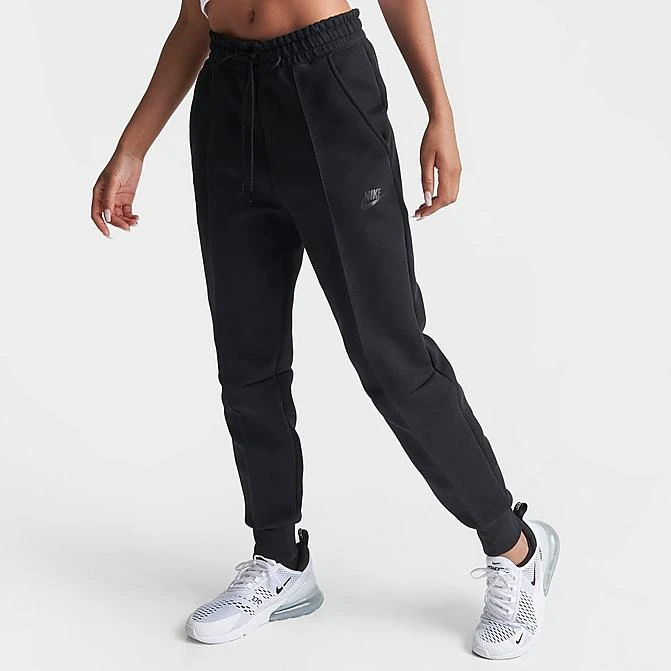 Women's Nike Sportswear Tech Fleece Jogger Pants Black - FB8330 010 3 Women's Nike Sportswear Tech Fleece Jogger Pants Black - FB8330 010