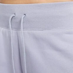 Women's Nike Sportswear Phoenix Fleece High-Rise Shorts Indigo Haze/Sail - FD1409 519 -Nike Store FD1409 519 M5