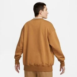 Women's Nike Sportswear Phoenix Fleece Oversized Crewneck Sweatshirt Ale Brown - FD4234 270 9 Women's Nike Sportswear Phoenix Fleece Oversized Crewneck Sweatshirt Ale Brown - FD4234 270 -Nike Store FD4234 270 M3