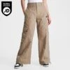 Women's Nike Oversized High-Waisted Woven Cargo Pants Khaki - FJ4934 247 -Nike Store FJ4934 247 M1