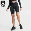 Women's Nike Sportswear Tape Biker Shorts Black - FJ6995 010 -Nike Store FJ6995 010 M1