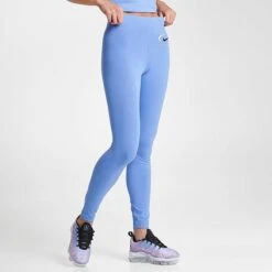 Women's Nike Sportswear Swoosh Life Leggings Polar Ice - FN7699 450 -Nike Store FN7699 450 M3