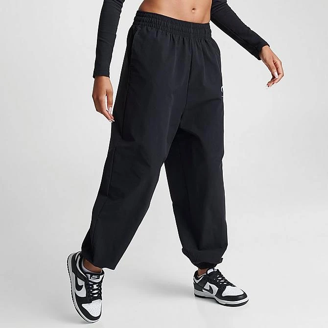 Women's Nike Sportswear Trend Swoosh Woven Jogger Pants Black - FN7700 010 5 Women's Nike Sportswear Trend Swoosh Woven Jogger Pants Black - FN7700 010 - Image 3