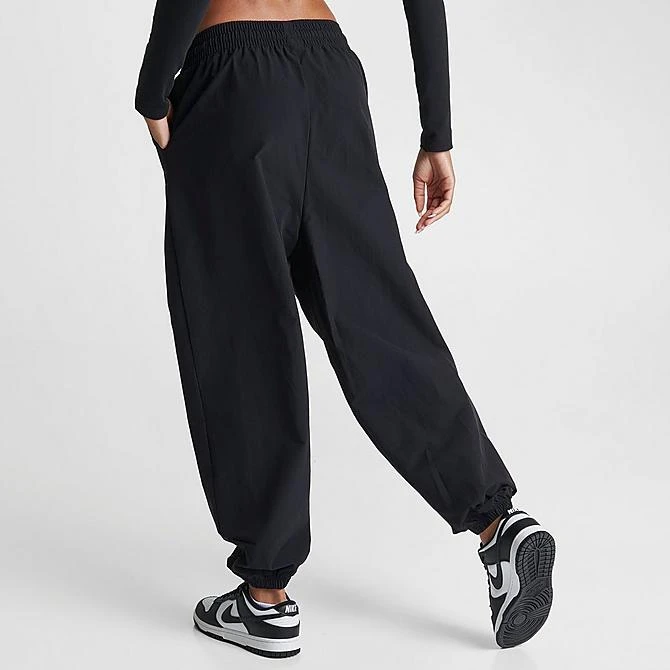 Women's Nike Sportswear Trend Swoosh Woven Jogger Pants Black - FN7700 010 6 Women's Nike Sportswear Trend Swoosh Woven Jogger Pants Black - FN7700 010 - Image 4
