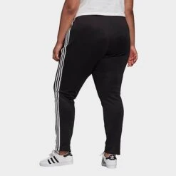 Women's Adidas Originals Primeblue SST Track Pants (Plus Size) Black - GD2362 001 -Nike Store GD2362 001 M3