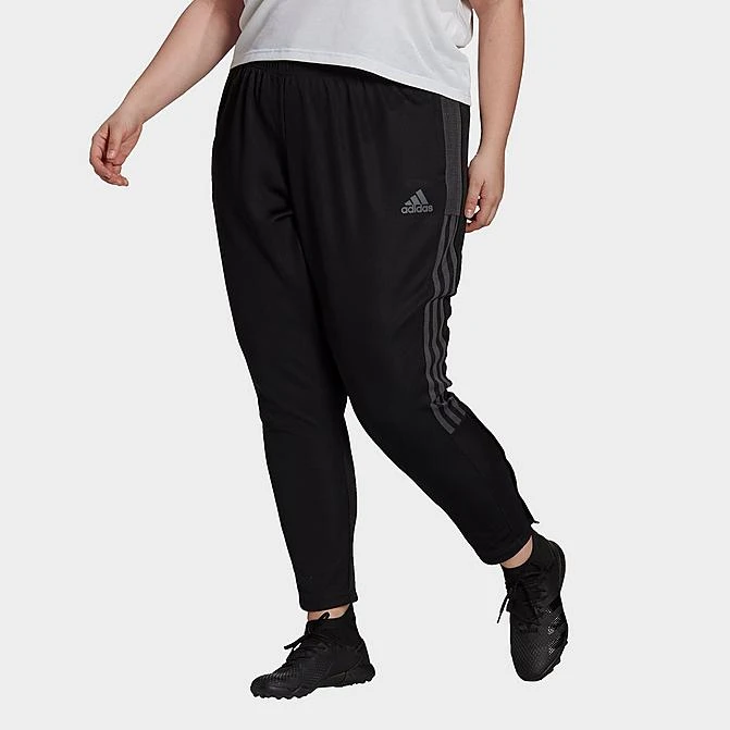 Women's Adidas Tiro 21 Track Pants (Plus Size) Black - GU8200 001 3 Women's Adidas Tiro 21 Track Pants (Plus Size) Black - GU8200 001