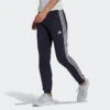 Women's Adidas Essentials Slim Tapered Cuffed Jogger Pants Ink/White - H07846 408 -Nike Store H07846 408 M1