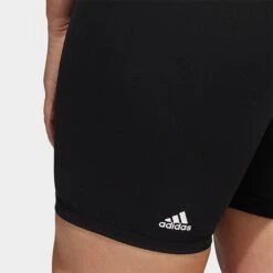 Women's Adidas Optime Training Bike Shorts (Plus Size) Black - HC2990 001 -Nike Store HC2990 001 M5