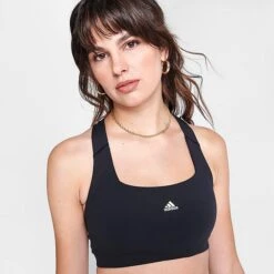 Women's Adidas Powerimpact Training Medium-Support Sports Bra Black/White - HI1287 001 12 Women's Adidas Powerimpact Training Medium-Support Sports Bra Black/White - HI1287 001 -Nike Store HI1287 001 M5