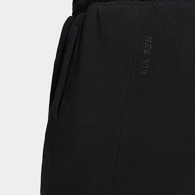Women's Adidas Sportswear All SZN Fleece Jogger Pants (Plus Size) Black - HK9514 001 6 Women's Adidas Sportswear All SZN Fleece Jogger Pants (Plus Size) Black - HK9514 001 - Image 4