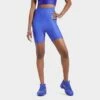 Women's Reebok Cardi B High-Waist Bike Shorts Ultima Purple - HM5068 500 -Nike Store HM5068 500 M1