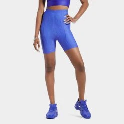 Women's Reebok Cardi B High-Waist Bike Shorts Ultima Purple - HM5068 500