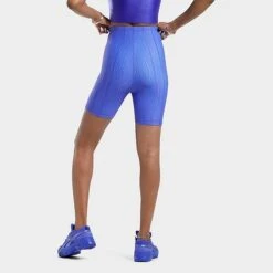 Women's Reebok Cardi B High-Waist Bike Shorts Ultima Purple - HM5068 500 -Nike Store HM5068 500 M3