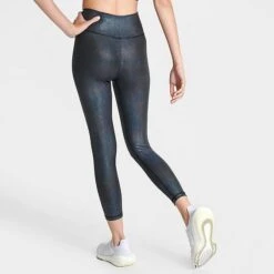 Women's Adidas Optime Shine 7/8 Track Tights Black - HR2912 001 -Nike Store HR2912 001 M4