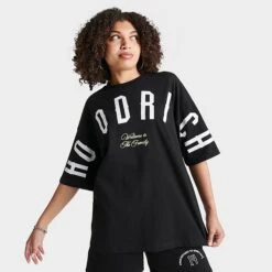Women's Hoodrich Match BF T-shirt Black/White - HW0006 001