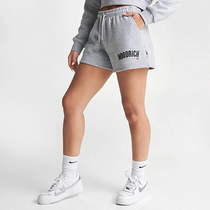 Women's Hoodrich Calor Shorts Heather Grey - HW0244 063 5 Women's Hoodrich Calor Shorts Heather Grey - HW0244 063 - Image 3