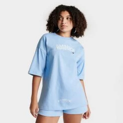 Women's Hoodrich Calor Boyfriend T-Shirt Placid Blue - HW0250 040