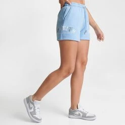 Women's Hoodrich Calor Shorts Placid Blue - HW0252 040 -Nike Store HW0252 040 M3