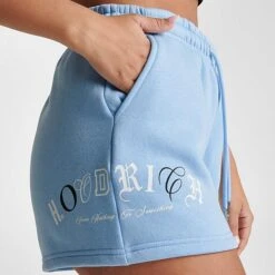 Women's Hoodrich Calor Shorts Placid Blue - HW0252 040 -Nike Store HW0252 040 M6