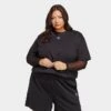 Women's Adidas Originals Adicolor Essentials T-Shirt (Plus Size) Black - IA6439 001 -Nike Store IA6439 001 M1