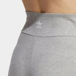 Women's Adidas Originals Adicolor Essentials Leggings Medium Grey Heather - IA6447 035 -Nike Store IA6447 035 M4