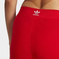 Women's Adidas Originals Adicolor Classics 3-Stripes Leggings Better Scarlet - IB7382 610 -Nike Store IB7382 610 M4