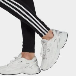 Women's Adidas Originals Adicolor Classics 3-Stripes Leggings Black - IB7383 001 -Nike Store IB7383 001 M5