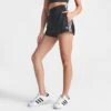 Women's Adidas Originals 3-Stripes Shorts Black - IB7426 001 -Nike Store IB7426 001 M1