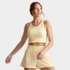 Women's Adidas Originals Crop Tank Almost Yellow - IC6061 740 2 Women's Adidas Originals Crop Tank Almost Yellow - IC6061 740 -Nike Store IC6061 740 M1