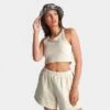 Women's Adidas Originals Crop Tank Wonder White - IC6062 100 -Nike Store IC6062 100 M1