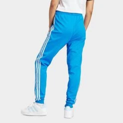 Women's Adidas Originals Adicolor Classics Superstar Cuffed Track Pants Bluebird - II0753 430 -Nike Store II0753 430 M3