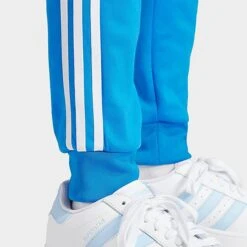 Women's Adidas Originals Adicolor Classics Superstar Cuffed Track Pants Bluebird - II0753 430 -Nike Store II0753 430 M5