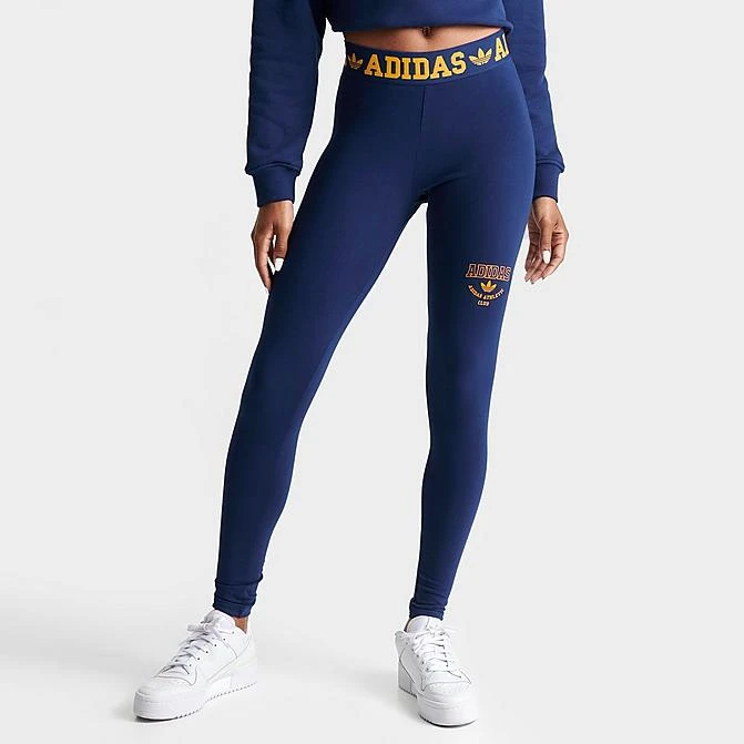 Women's Adidas Originals Leggings Navy - IL2418 415 2 Women's Adidas Originals Leggings Navy - IL2418 415