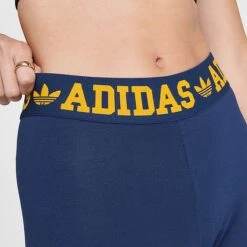 Women's Adidas Varsity Booty Shorts Navy/Gold - IL2421 415 12 Women's Adidas Varsity Booty Shorts Navy/Gold - IL2421 415 -Nike Store IL2421 415 M5