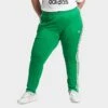 Women's Adidas Originals Adicolor Superstar Track Pants (Plus Size) Green - IL6651 360 -Nike Store IL6651 360 M1