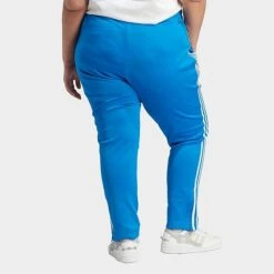 Women's Adidas Originals Adicolor Superstar Track Pants (Plus Size) Bluebird - IL6655 430 9 Women's Adidas Originals Adicolor Superstar Track Pants (Plus Size) Bluebird - IL6655 430 -Nike Store IL6655 430 M3