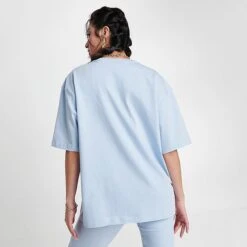 Women's Adidas Originals Adicolor Essentials T-Shirt Blue Dawn - IL9624 450 -Nike Store IL9624 450 M4