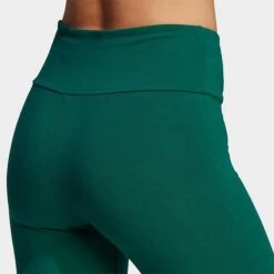 Women's Adidas LOUNGEWEAR Essentials High-Waisted Logo Leggings Collegiate Green/White - IM2853 305 -Nike Store IM2853 305 M5