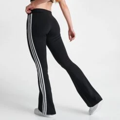 Women's Adidas Originals Adicolor Classics Flared Leggings Black - IN1100 010 -Nike Store IN1100 010 M4