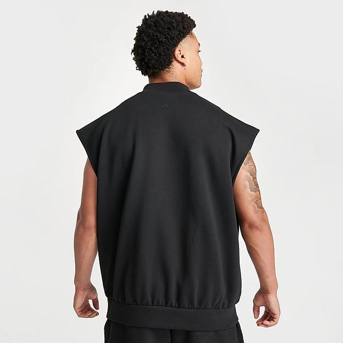 Adidas Basketball One Sleeveless Sweatshirt Black - IN4247 001 6 Adidas Basketball One Sleeveless Sweatshirt Black - IN4247 001 - Image 4