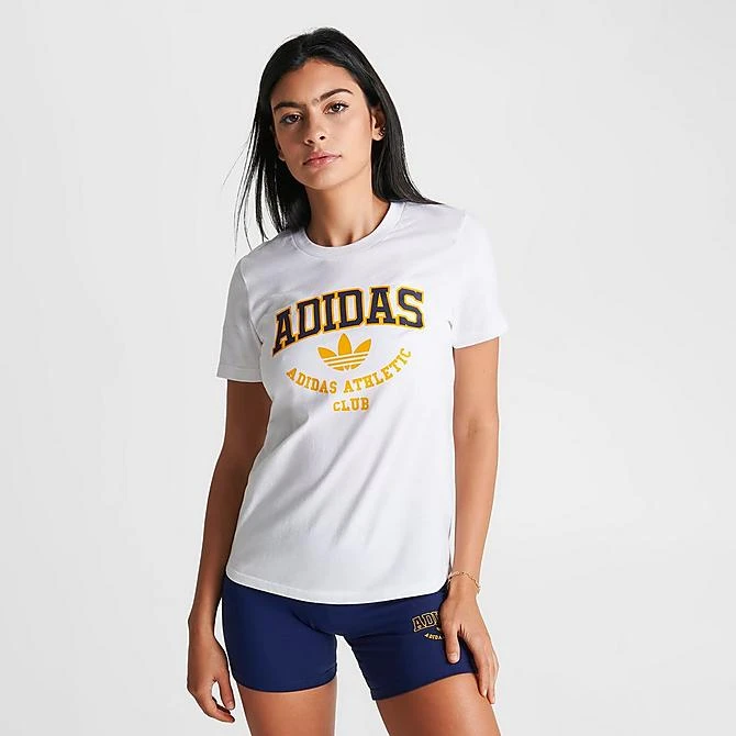 Women's Adidas Originals Short-Sleeve T-Shirt White - IW5683 100 5 Women's Adidas Originals Short-Sleeve T-Shirt White - IW5683 100 - Image 3