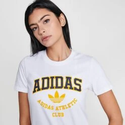 Women's Adidas Originals Short-Sleeve T-Shirt White - IW5683 100 11 Women's Adidas Originals Short-Sleeve T-Shirt White - IW5683 100 -Nike Store IW5683 100 M5
