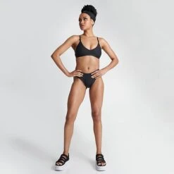 Women's Nike Swim Mesh Top Black - NESSD256 001 -Nike Store NESSD256 001 M2