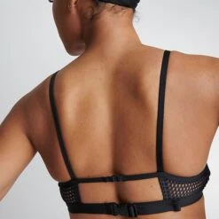 Women's Nike Swim Mesh Top Black - NESSD256 001 -Nike Store NESSD256 001 M6