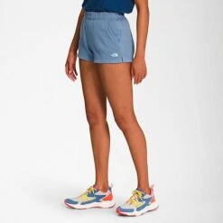 Women's The North Face Half Dome Logo Shorts Folk Blue/TNF White - NF0A55MZ 401 7 Women's The North Face Half Dome Logo Shorts Folk Blue/TNF White - NF0A55MZ 401 -Nike Store NF0A55MZ 401 M3
